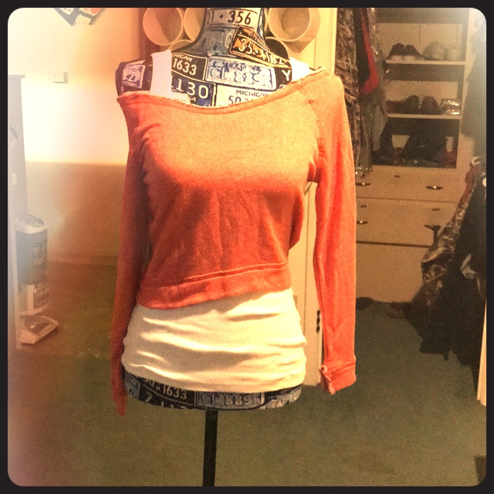 Off the shoulder shirt